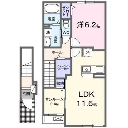 グラジオラス　Ⅲの物件間取画像